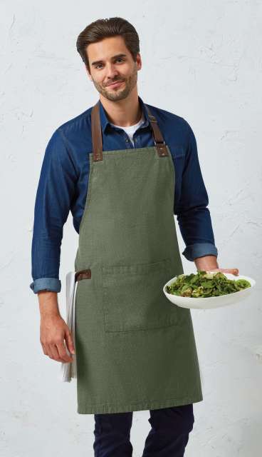 'Annex' Oxford Bib Apron