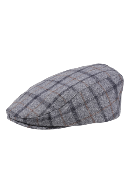 Acre Tweed-Effect Flatcap