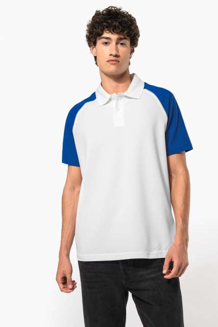 Baseball - Short-Sleeved Polo Shirt