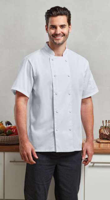 Chef'S Coolchecker Short Sleeve Jacket