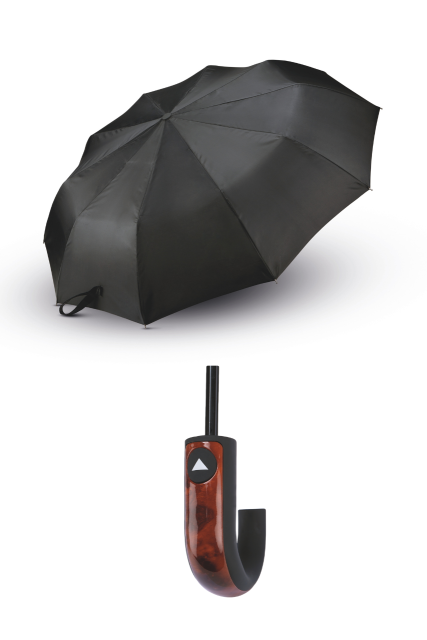 Classic J Handle Foldable Umbrella