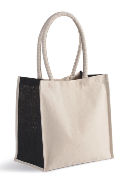 Cotton / Jute Tote Bag - 17 L