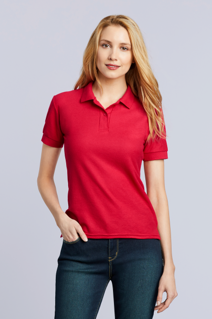 Dryblend Ladies' Double Piqué Polo