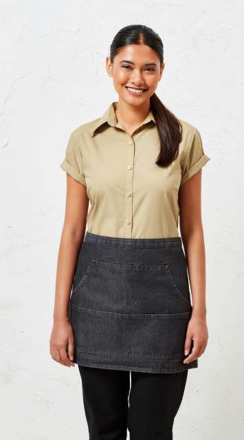 Jeans Stitch Denim Waist Apron