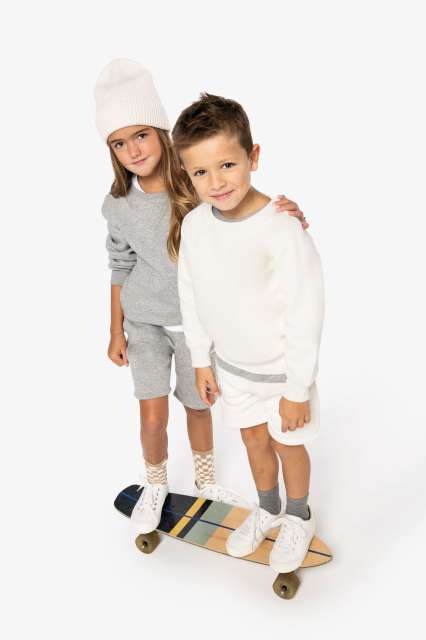 Kids' Eco-Friendly Round Neck Sweatshirt
