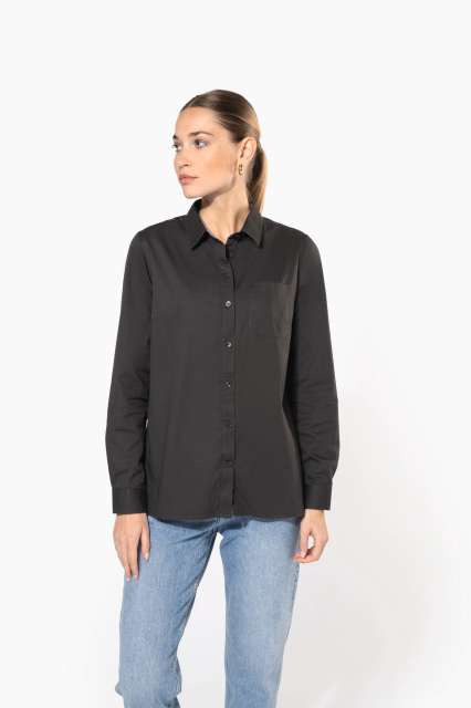 Ladies’ Nevada Long Sleeve Cotton Shirt