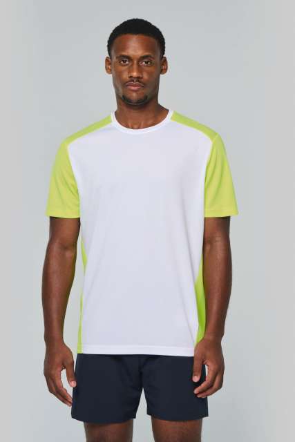 Men'S Eco-Friendly Two-Tone Sport T-Shirt