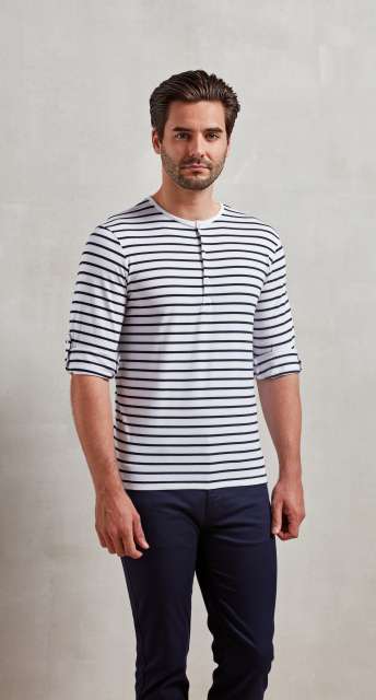 Men'S Long John Roll Sleeve Tee