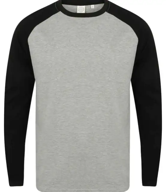 Men'S Long Sleeved Baseball T