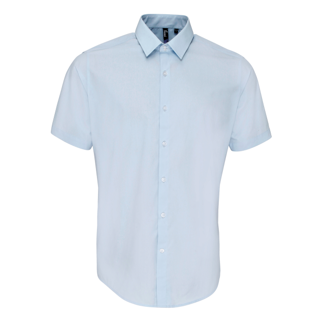 Men'S Poplin Supreme Short Sleeve Shirt