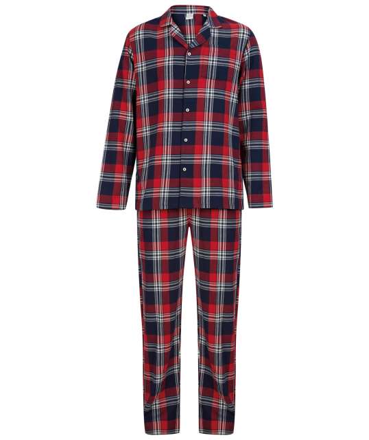 Men'S Tartan Lounge Set