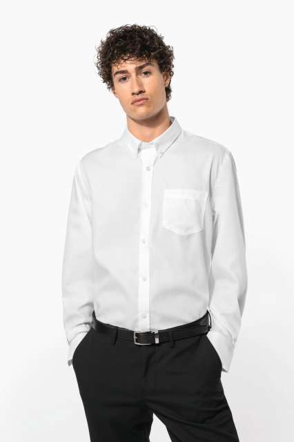 Men’S Long-Sleeved Non-Iron Shirt