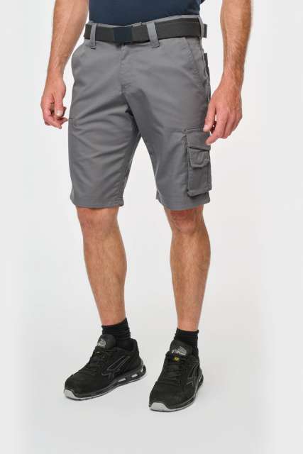 Multipocket Workwear Bermuda Shorts