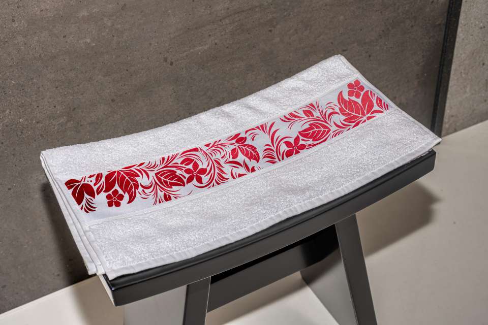 Olima Towel With Sublimation Bordure