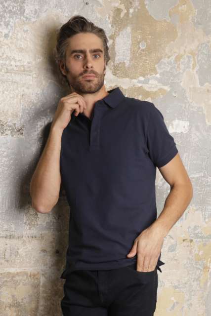 Owen Men - Piqué Polo Shirt With Concealed Placket