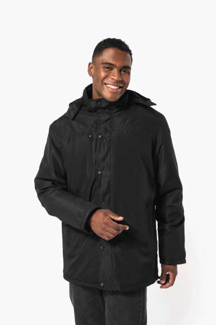 Parka With Removable Hood