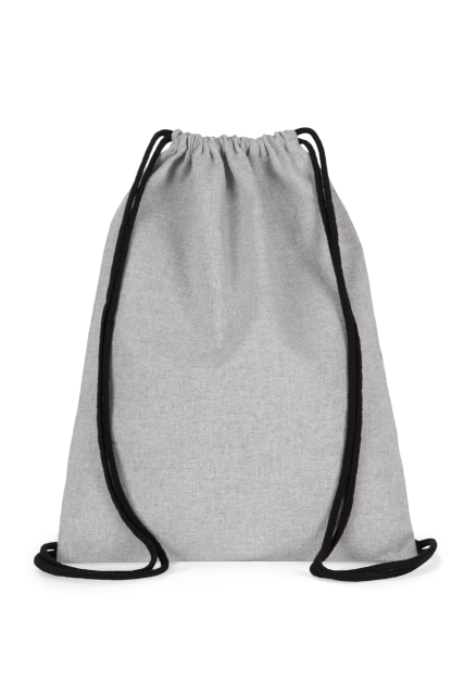 Small Recycled Backpack With Drawstring