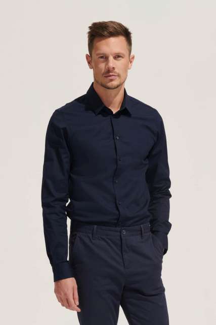 Sol'S Blake Men - Long Sleeve Stretch Shirt