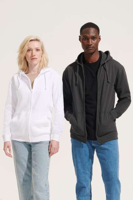 Sol'S Carter - Unisex Full-Zip Hoodie