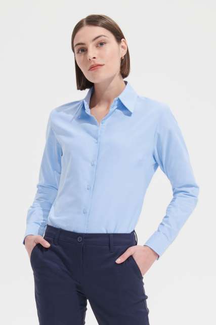 Sol'S Embassy - Long Sleeve Oxford Women'S Shirt