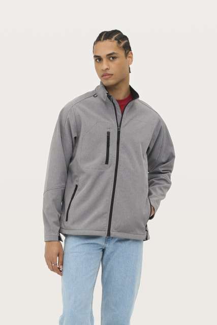 Sol'S Relax - Men'S Softshell Zipped Jacket