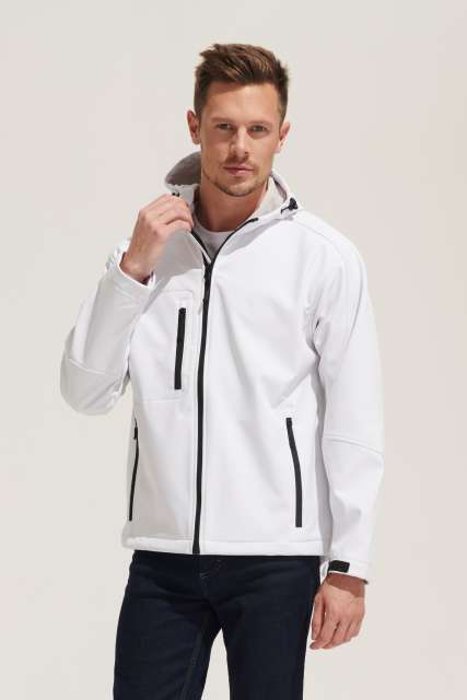 Sol'S Replay Men - Hooded Softshell