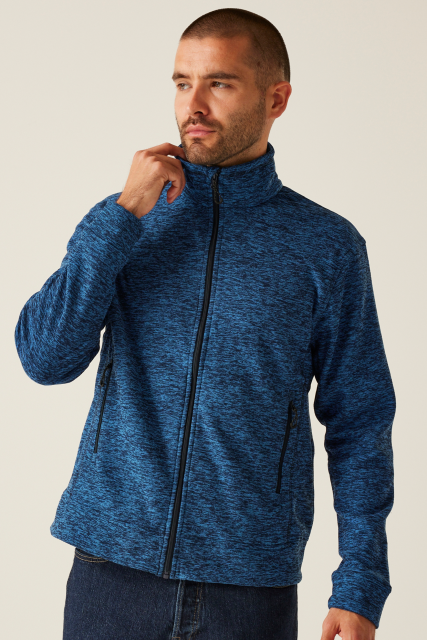 Thornly Men - Full Zip Marl Fleece