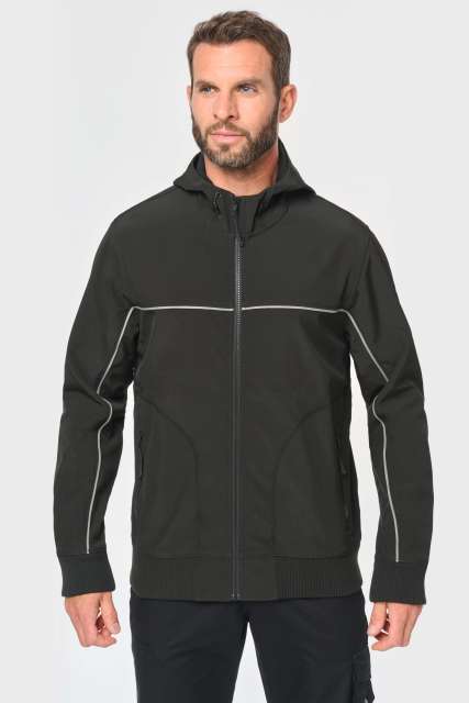 Unisex 3-Layer Two-Tone Bionic Softshell Jacket