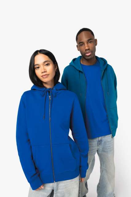 Unisex Zip-Up Hooded Sweatshirt