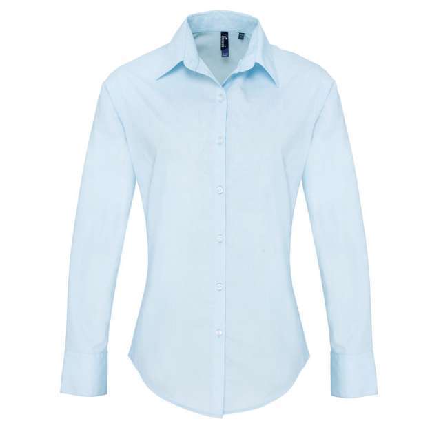 Women'S Poplin Supreme Long Sleeve Shirt